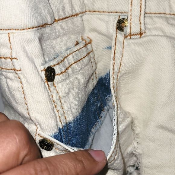 Y2K Fashion: Boom Boom Jean Shorts Sz. 11 - Picture 5 of 13